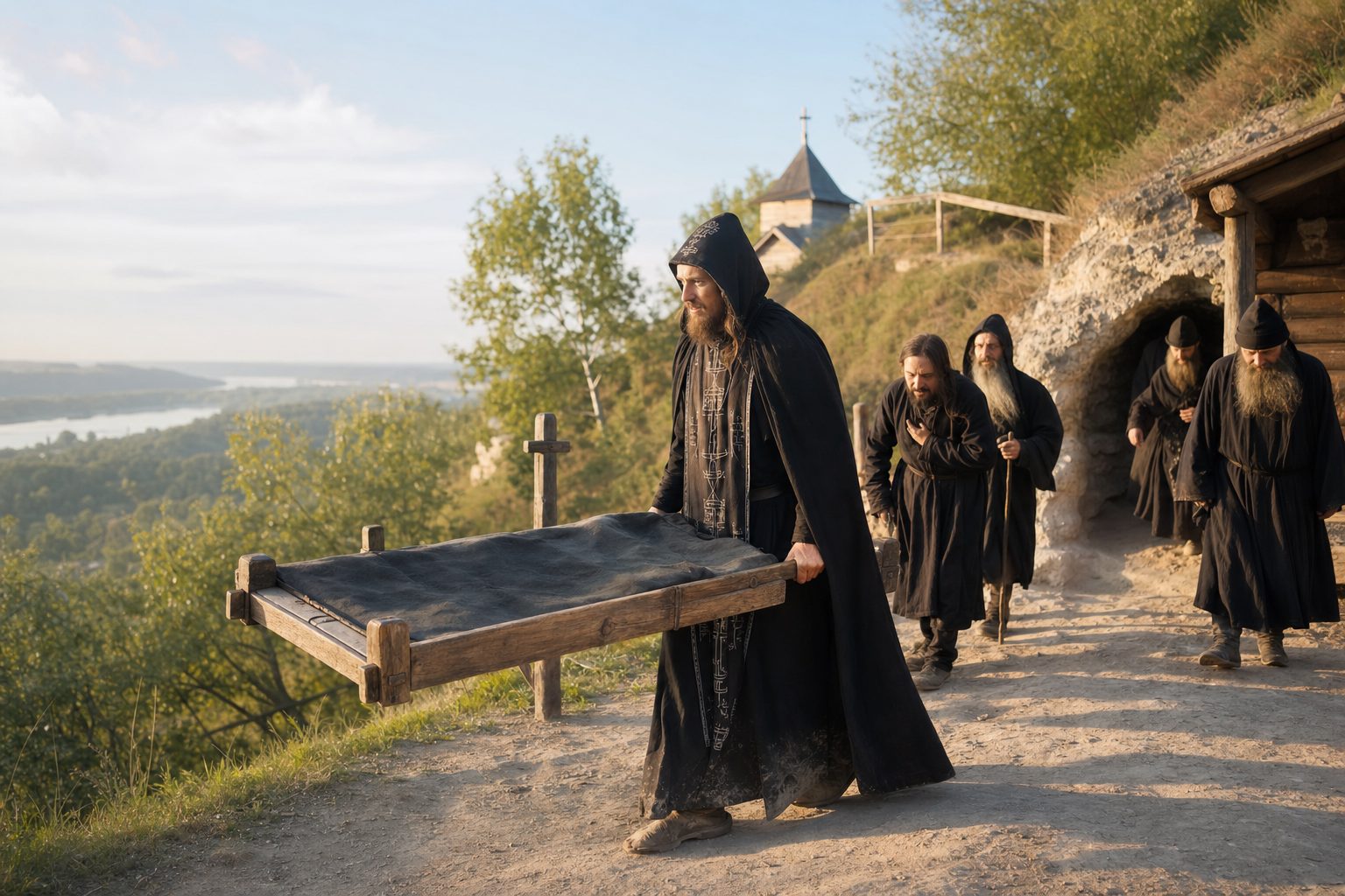 Hoton hoto, Rayuwar mahaifinmu mai tsarki Pimen Mai Jin zafi, kalandar Orthodox, 2026-08-20, saint_life