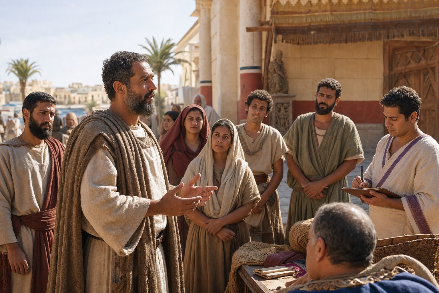 Foto-gerçekçi resim, Aziz şehit Antonyus'un acı çekmesi, Ortodoks takvimi, 2026-08-22, martyrdom